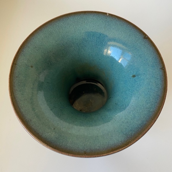 Vintage Chinese JUN Kiln Pottery Vase AS IS - Picture 6 of 15